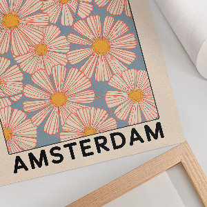 Plagát do obývačky Kvetinový plagát