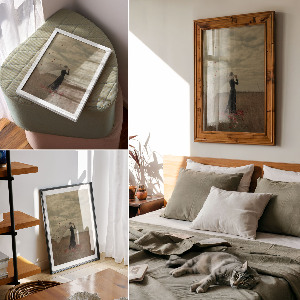 Retro plagát Obrázok v poli