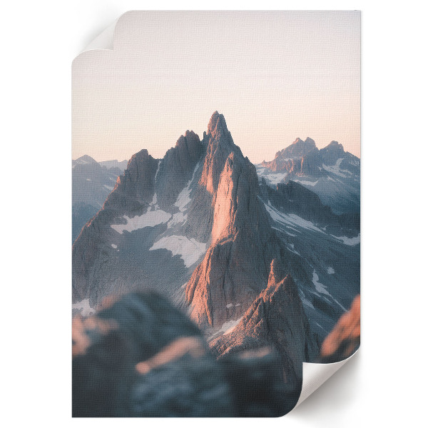 Plagát do izby Horský západ