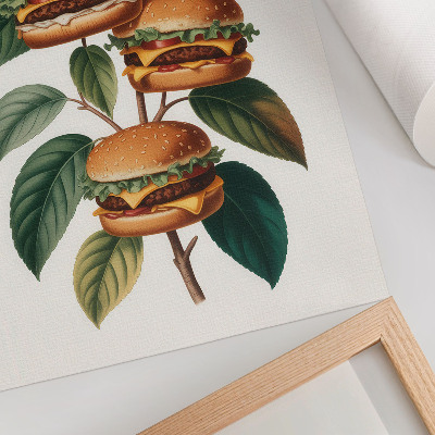Plagát do izby Burger Tree