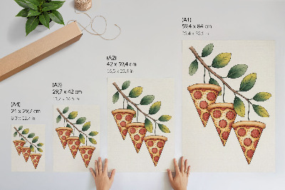 Poster na stenu Pizza na konári