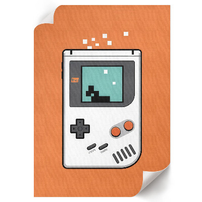 Retro plagát Retro Gameboy
