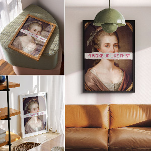 Plagát do obývačky Retro umenie