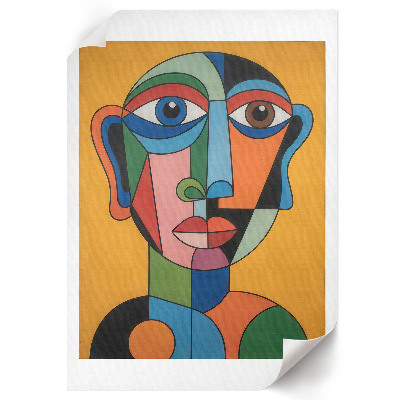 Poster na stenu Surrealistický portrét