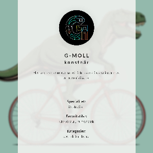 Plagát do obývačky Dinosaurus na bicykli