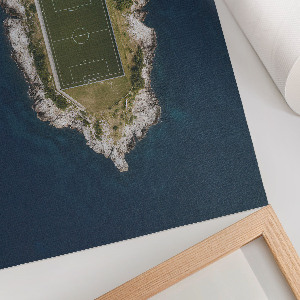 Retro plagát Ihrisko na ostrove