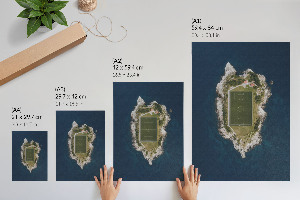 Retro plagát Ihrisko na ostrove