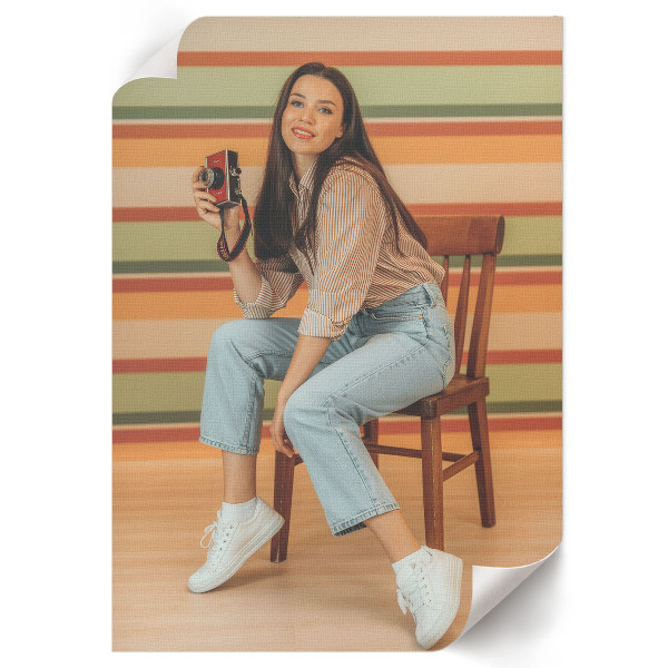 Poster na stenu Retro scéna