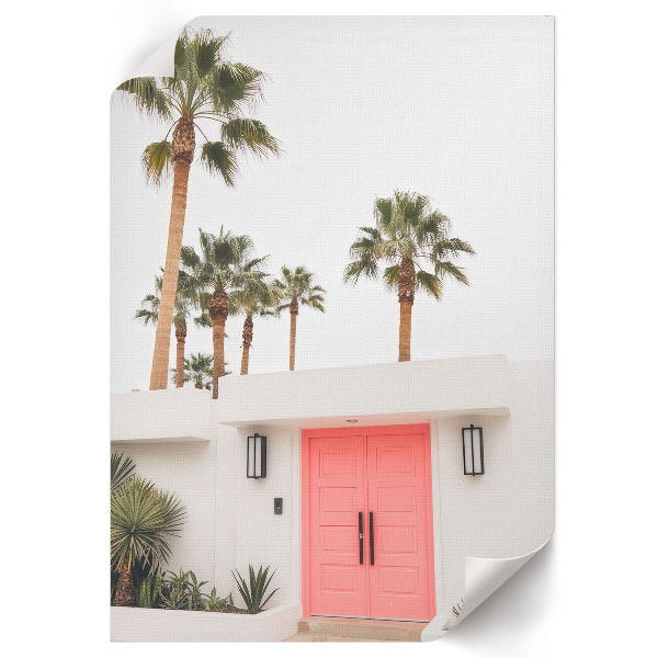 Plagát do obývačky Palmy na dverách
