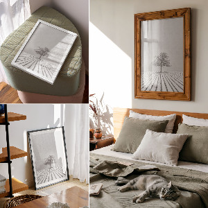 Plagát do obývačky Zimná krajina