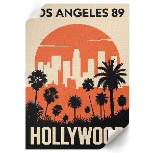 Poster na stenu Hollywoodsky pohľad