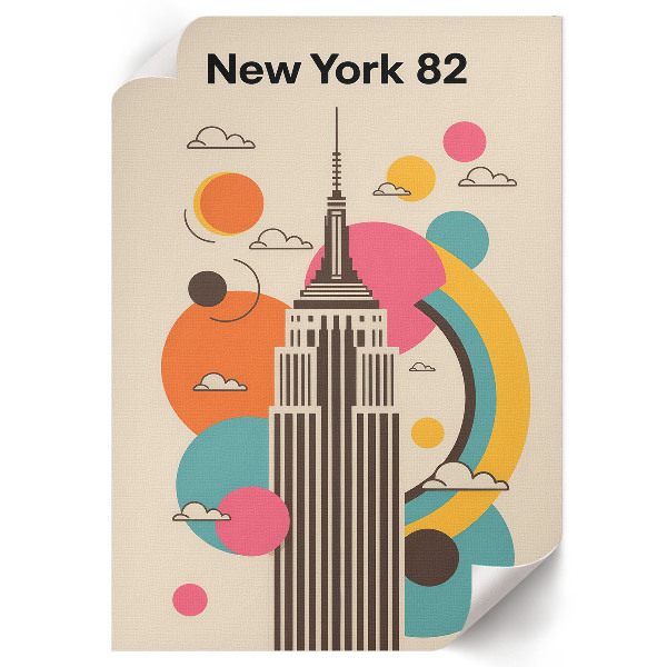 Plagát do obývačky New York