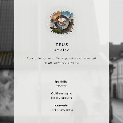Plagát do izby Veža a strecha