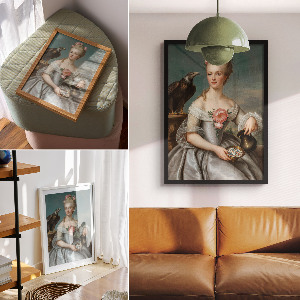 Retro plagát Klasická elegancia