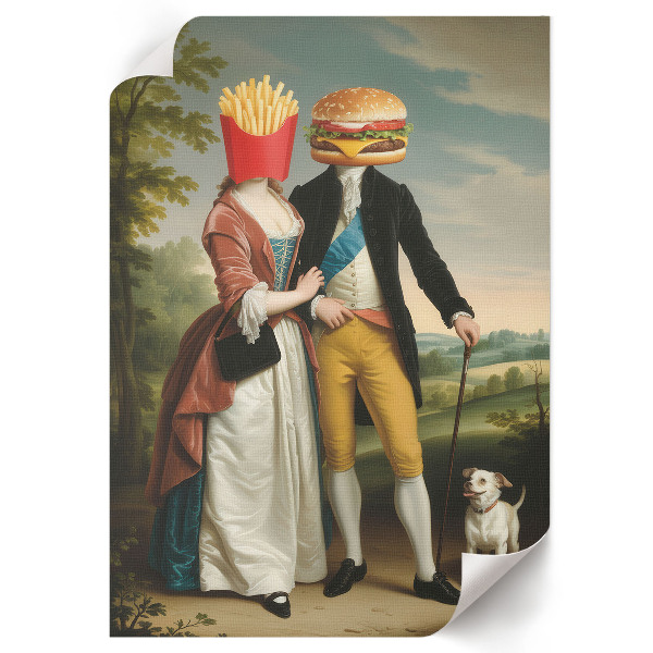 Plagát do izby Umenie jedenia