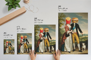 Plagát do izby Umenie jedenia