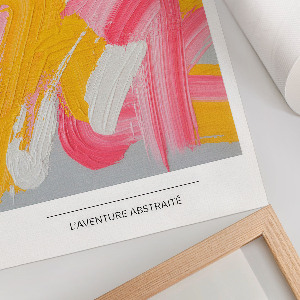 Retro plagát Kreatívny chaos