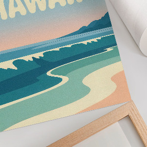 Plagát do izby Studený Havaj