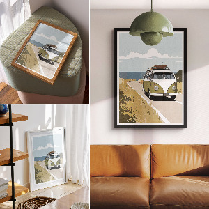 Plagát do obývačky Výlet snov