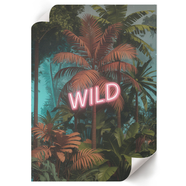 Plagát do izby Exotický nápis