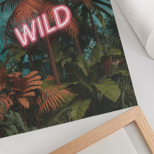 Plagát do izby Exotický nápis