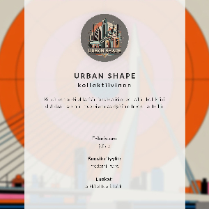 Retro plagát Rotterdamský most