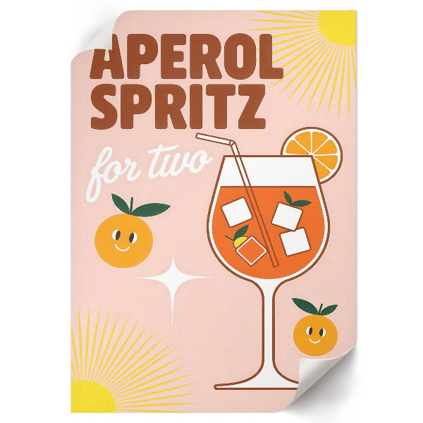 Plagát na stenu s motívom Aperol Spritz