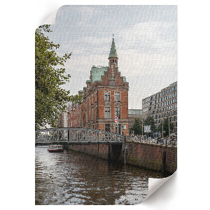 Plagát do izby Mesto a rieka