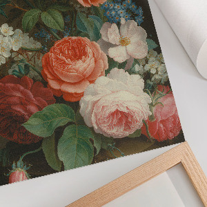 Retro plagát Elegancia kvetov