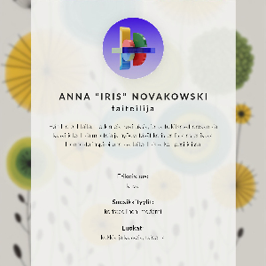 Plagát s motívom geometrických kvetov vhodný do obývačky