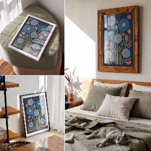 Poster na stenu Kvetinový aranžmán