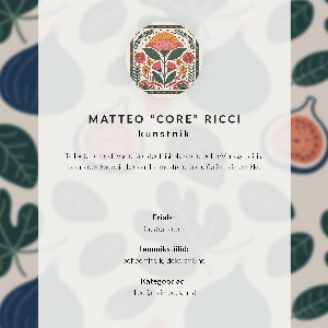 Retro plagát Retro kvety