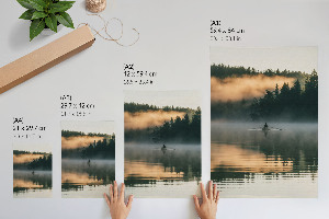 Plagát do izby Mystika jazera