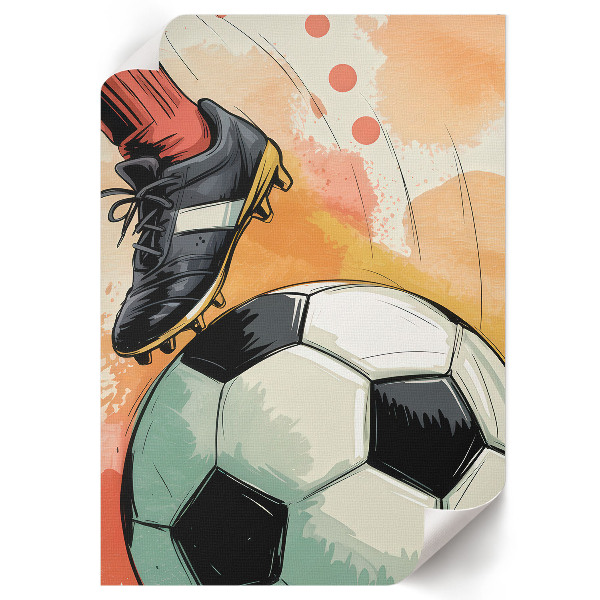 Retro plagát Futbal