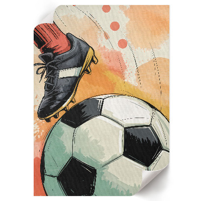 Retro plagát Futbal