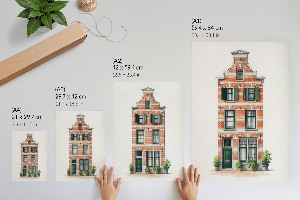 Plagát do obývačky Mestský dom