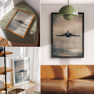 Poster na stenu Moderný bojovník