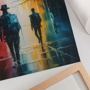 Plagát do obývačky Mesto v noci