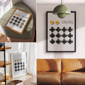 Poster na stenu Retro hra