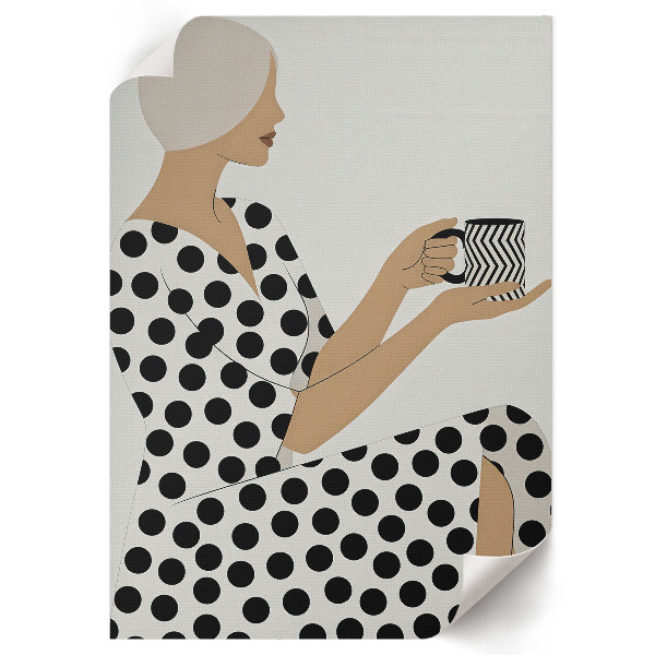 Plagát do obývačky Štýlová žena