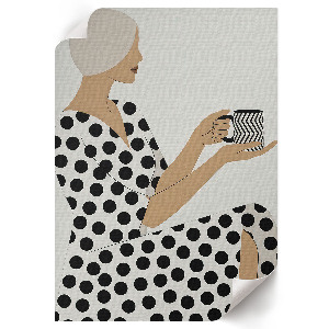 Plagát do obývačky Štýlová žena