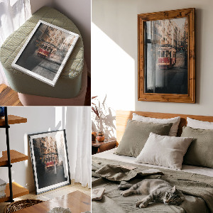 Retro plagát Mestská električka