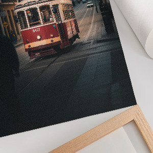 Retro plagát Mestská električka