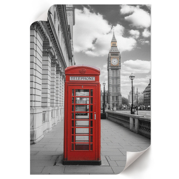 Plagát do obývačky Londýnsky stánok