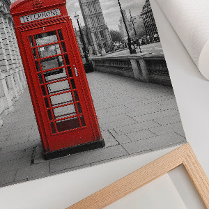 Plagát do obývačky Londýnsky stánok