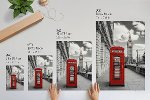 Plagát do obývačky Londýnsky stánok