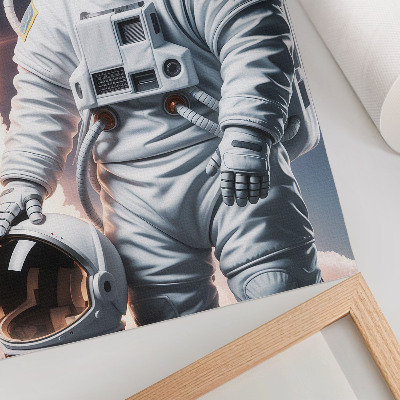 Plagát do obývačky Pes astronaut