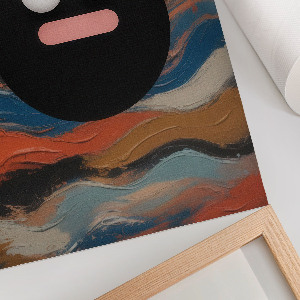 Poster na stenu Abstraktná tvár