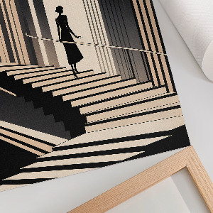 Plagát do obývačky Monochromatická elegancia