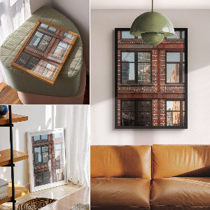 Plagát do izby Mestská architektúra